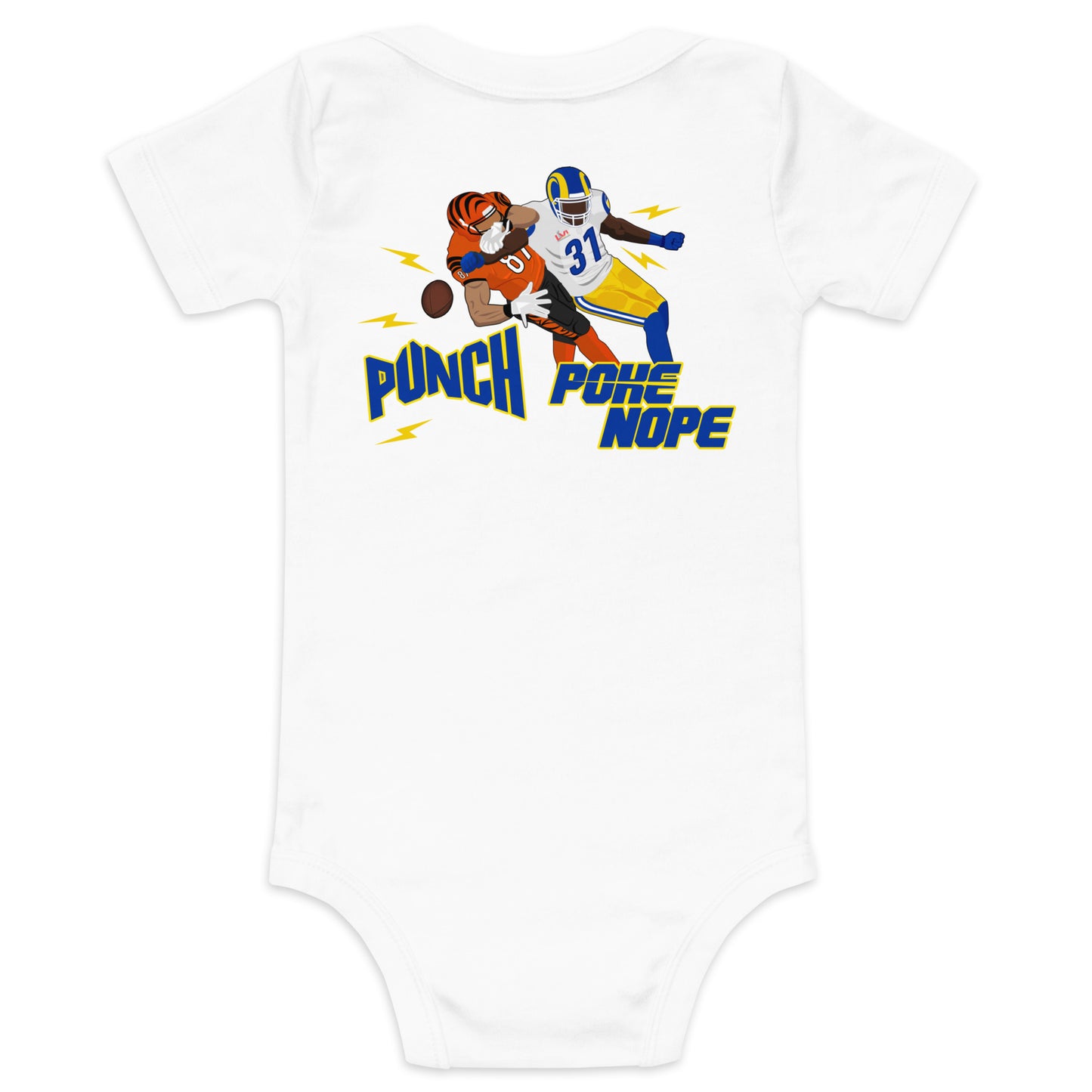Punch Poke Nope LVI - Baby one piece