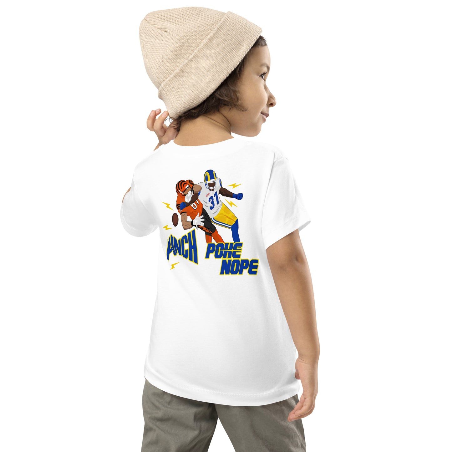 Punch Poke Nope LVI - Toddler Tee