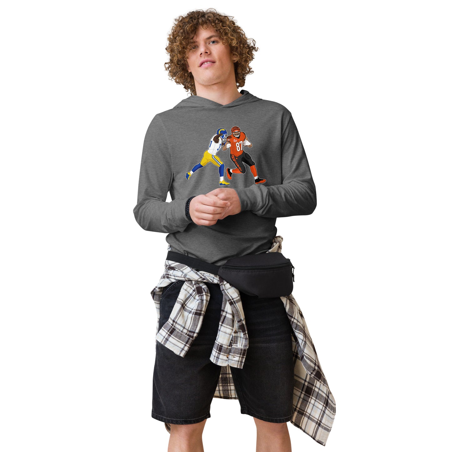 Punch Poke Nope LVI - Unisex Thin Hooded