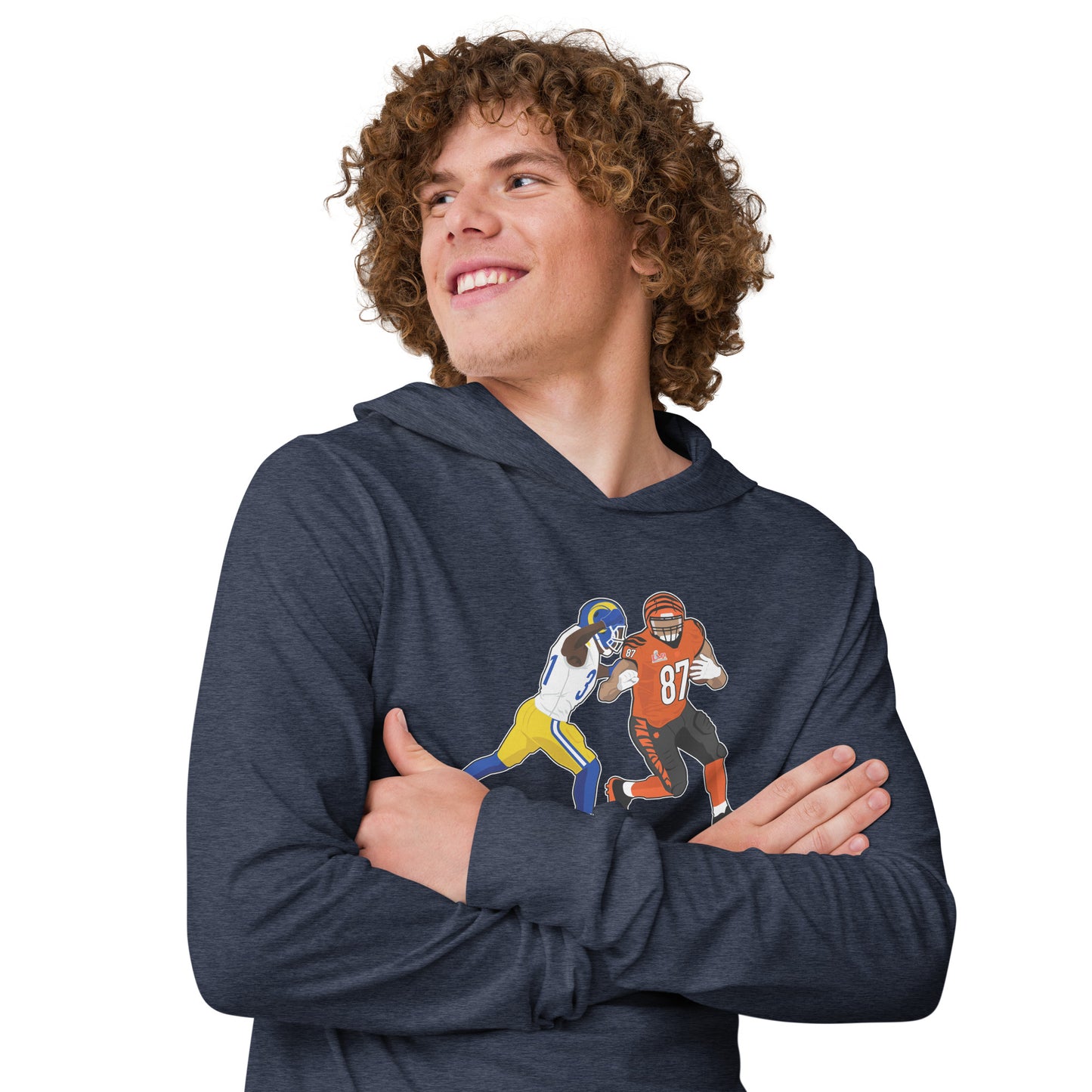 Punch Poke Nope LVI - Unisex Thin Hooded
