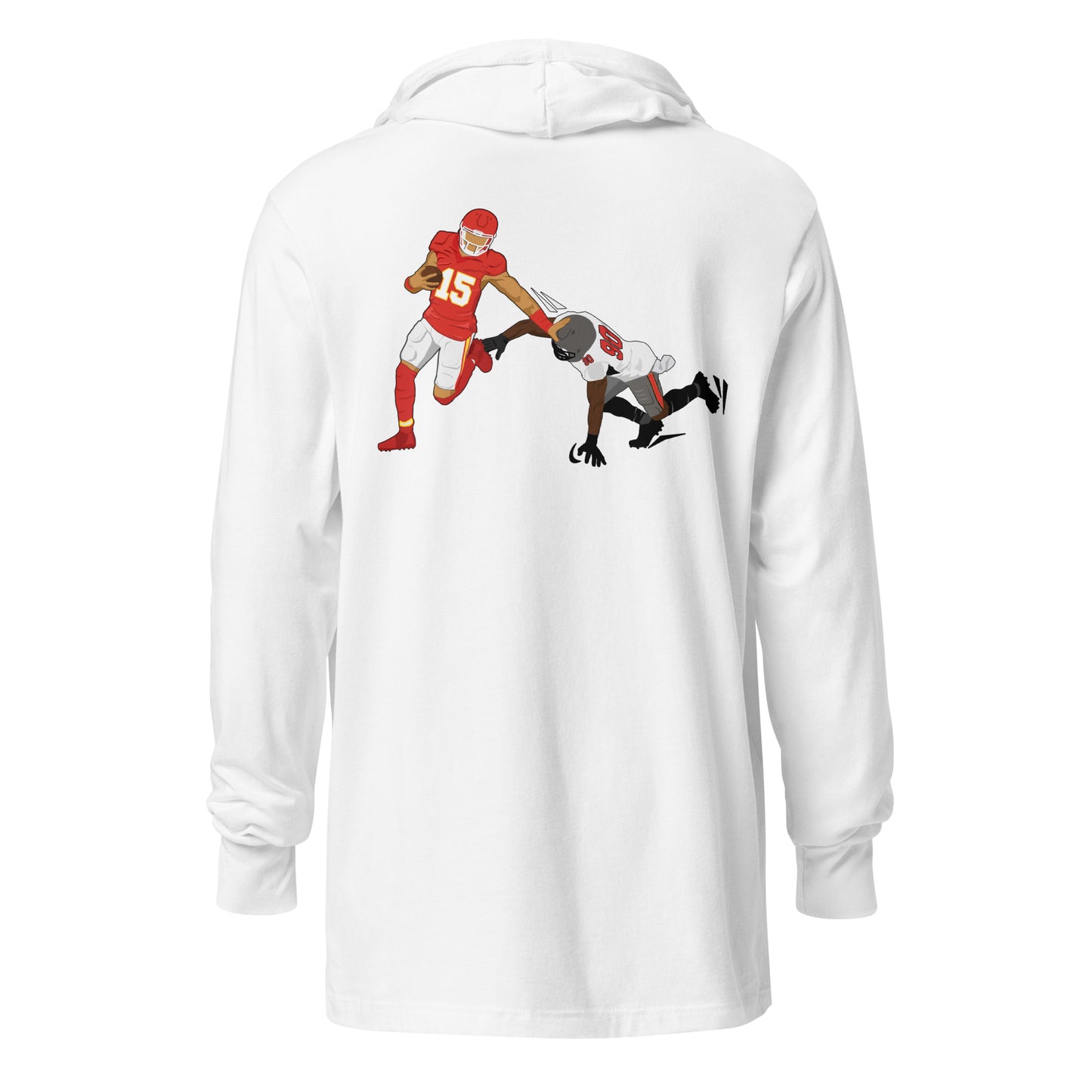 Quarterback Patty Attacks On The Run - Unisex Thin Hoodie