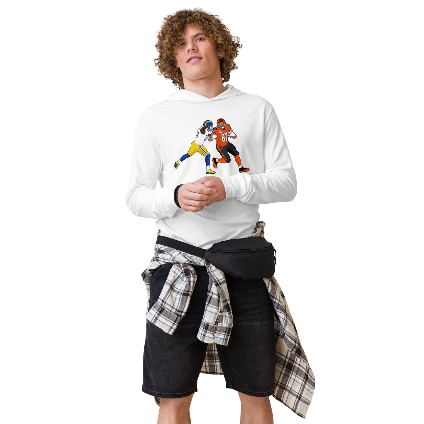 Punch Poke Nope LVI - Unisex Thin Hooded