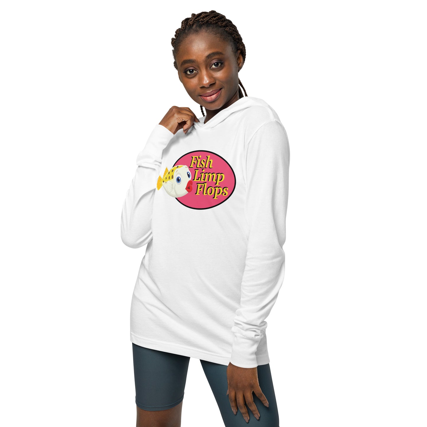 Fish Limp Flops - Puffer Lips Thin Hoodie