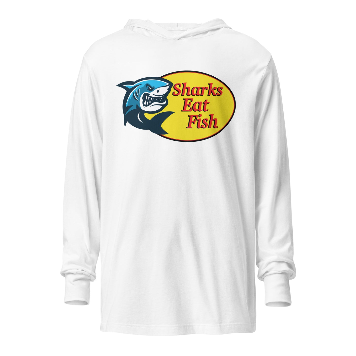 Sharks Eat Fish - Thin Hoodie