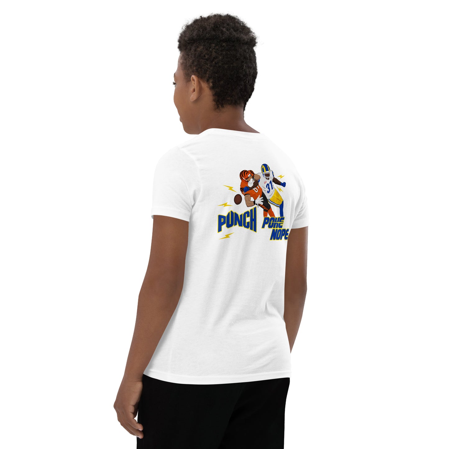 Punch Poke Nope LVI - Youth T-Shirt