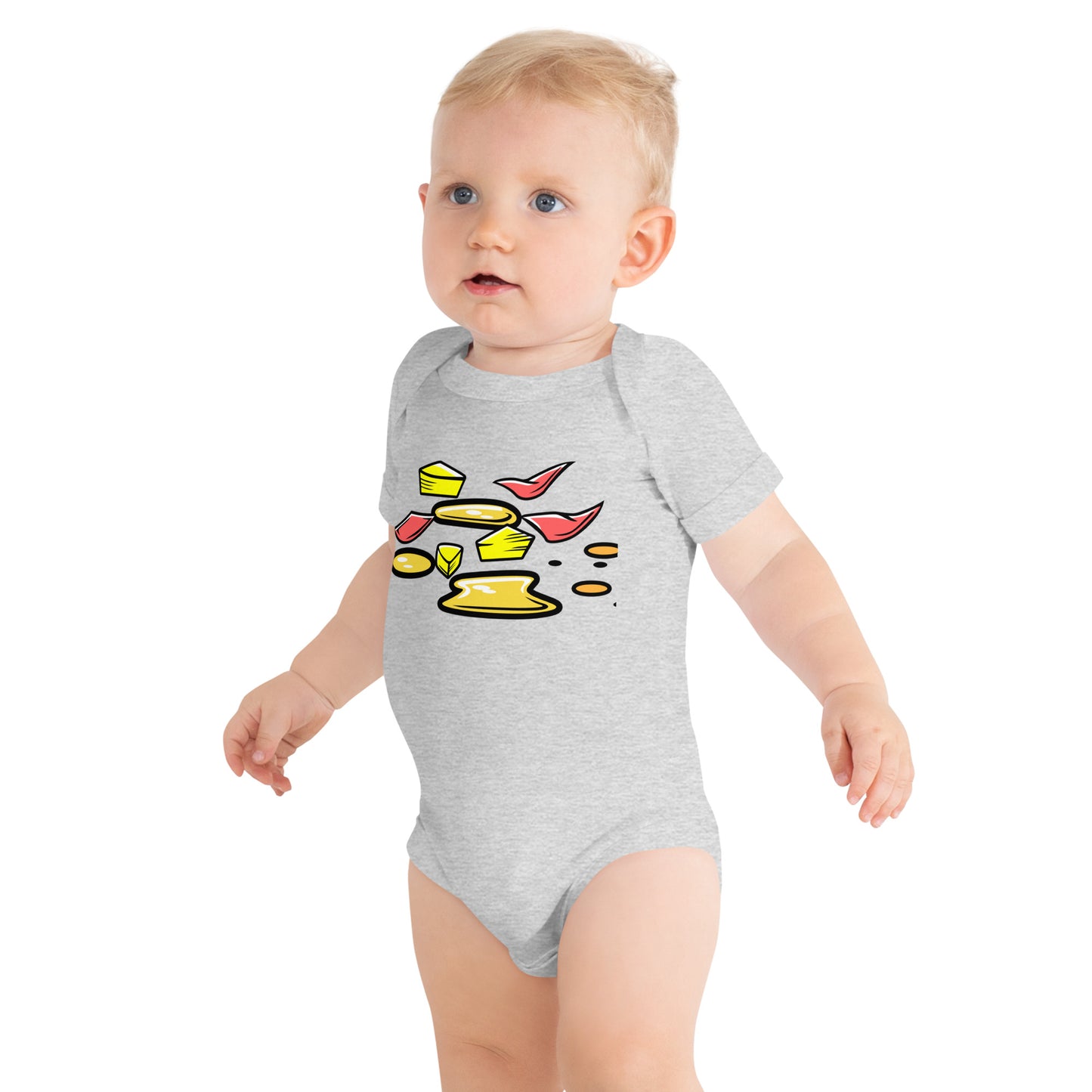 Hawaiian Crumbs Family Pizza - Baby one piece