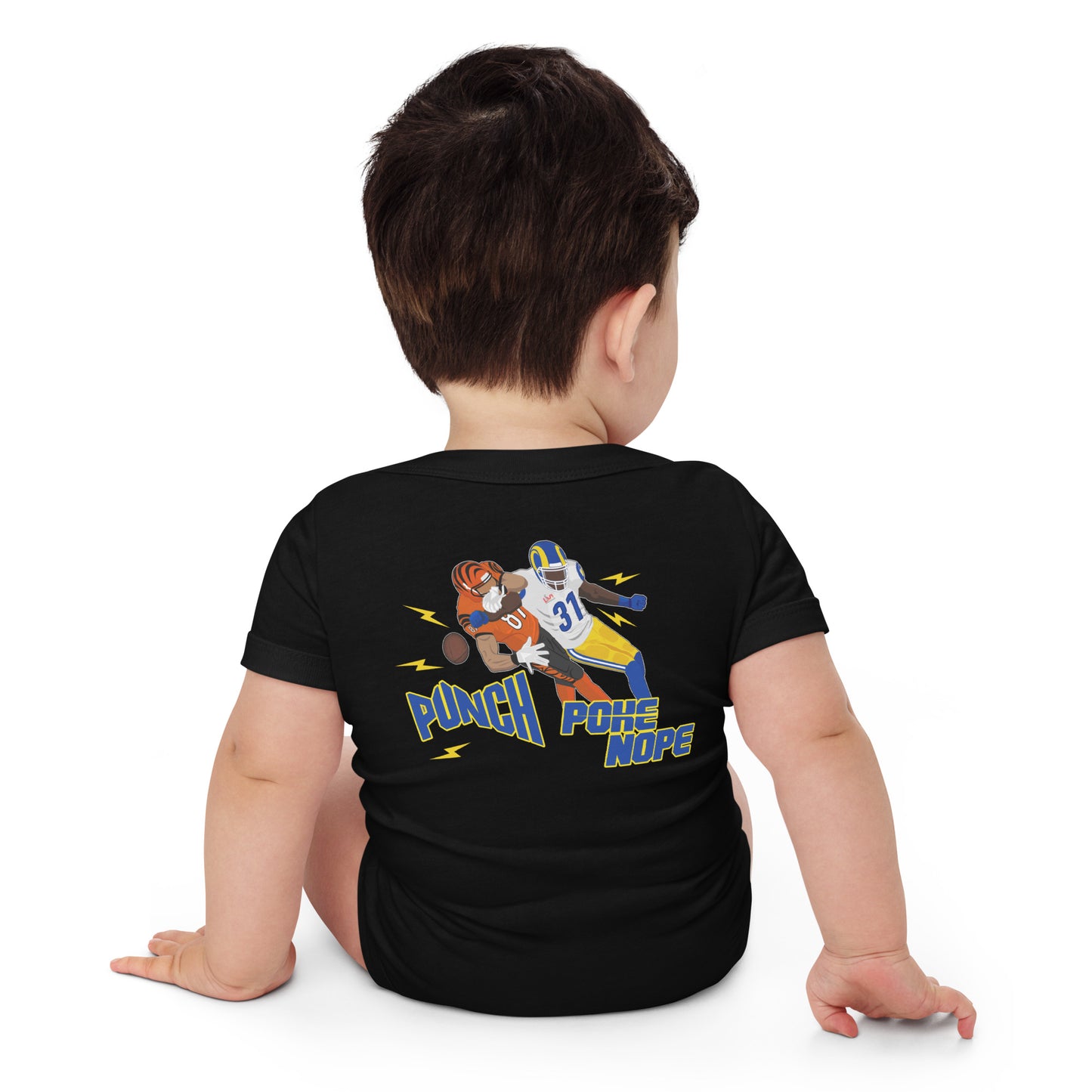 Punch Poke Nope LVI - Baby one piece