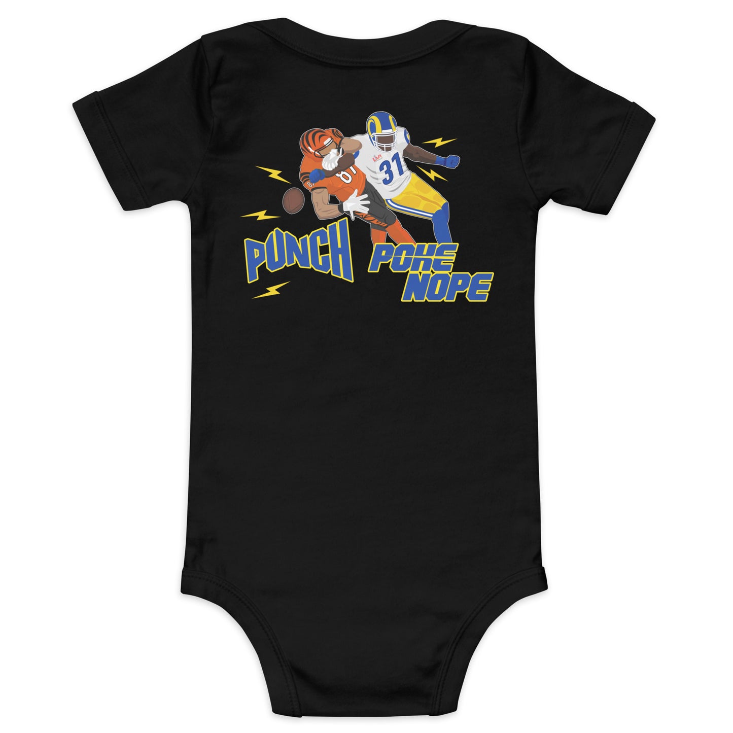 Punch Poke Nope LVI - Baby one piece