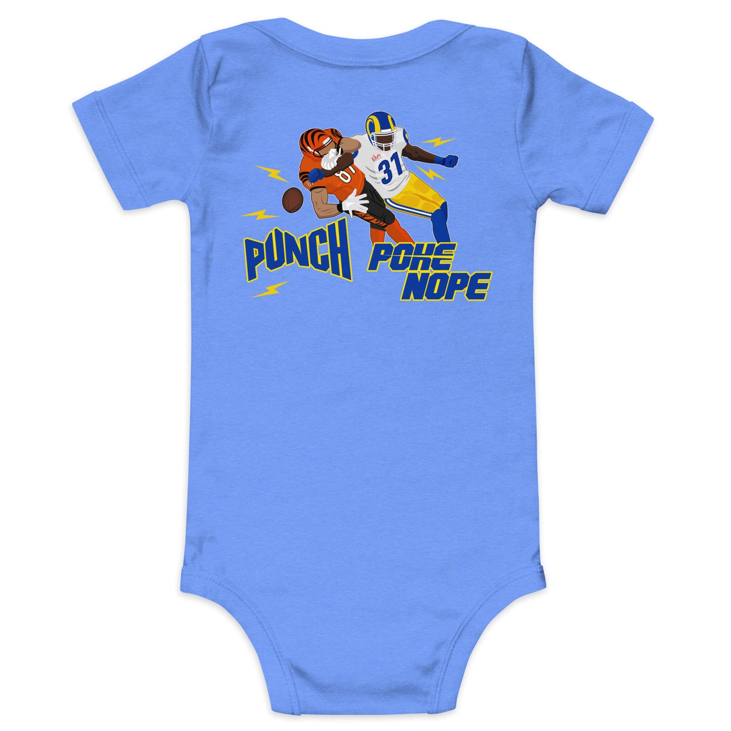 Punch Poke Nope LVI - Baby one piece