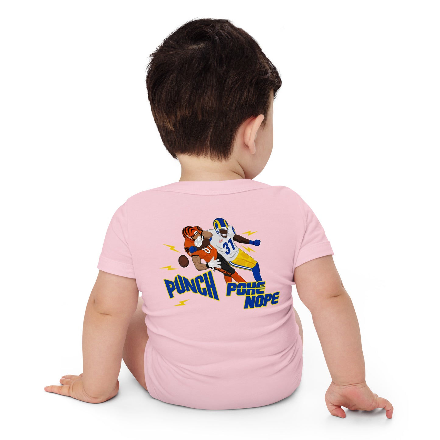 Punch Poke Nope LVI - Baby one piece