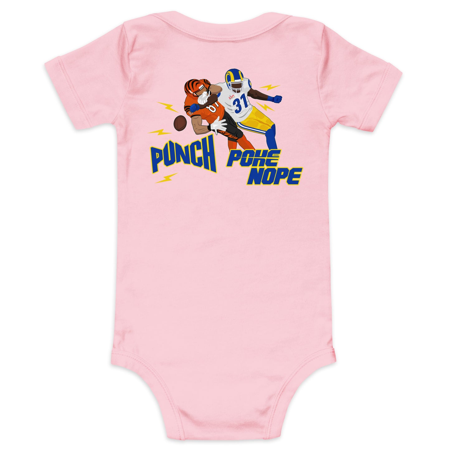 Punch Poke Nope LVI - Baby one piece