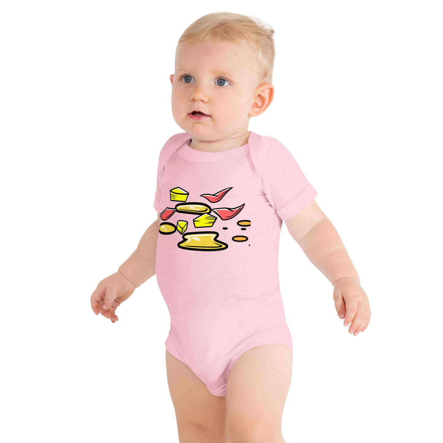 Hawaiian Crumbs Family Pizza - Baby one piece