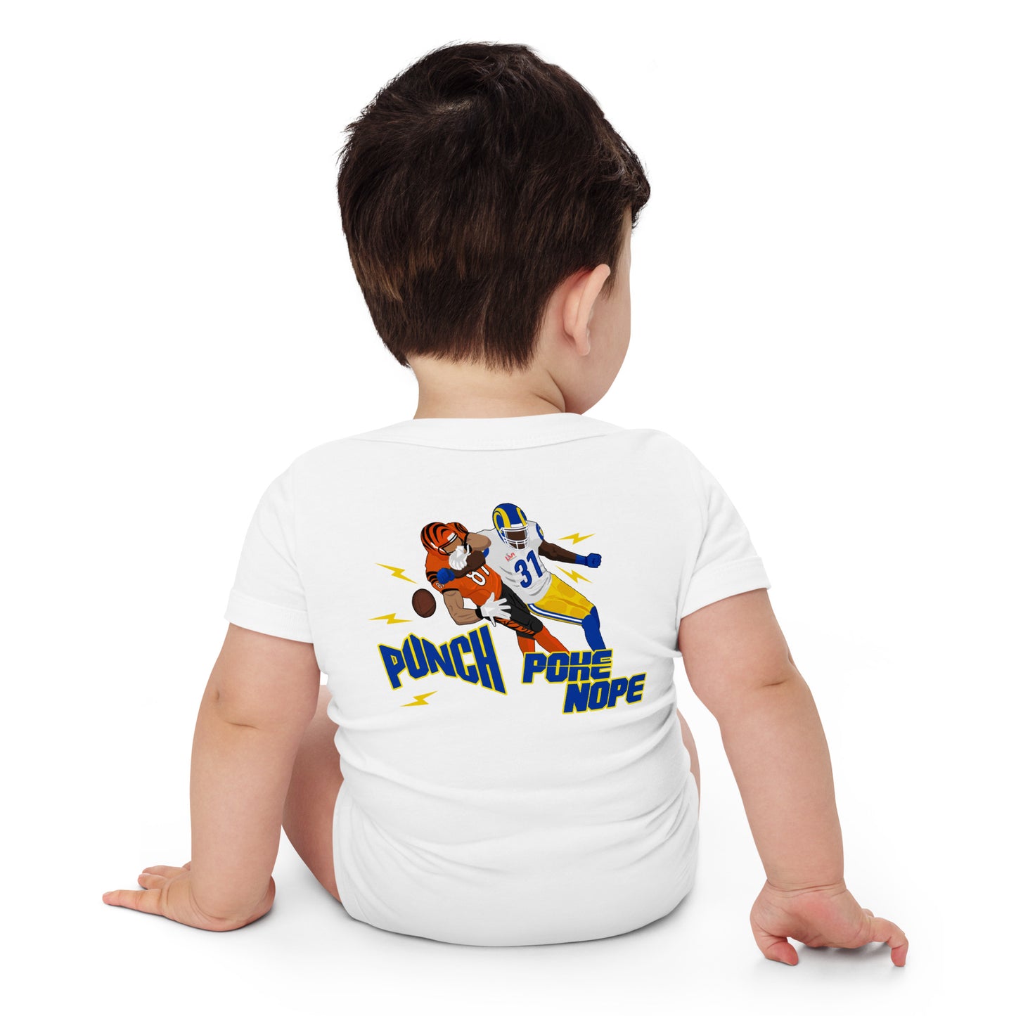 Punch Poke Nope LVI - Baby one piece