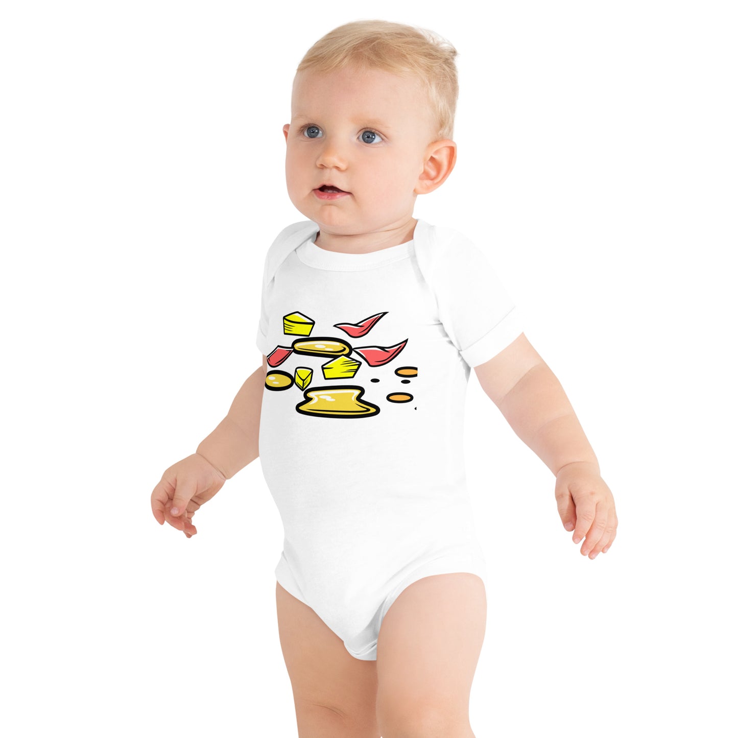 Hawaiian Crumbs Family Pizza - Baby one piece