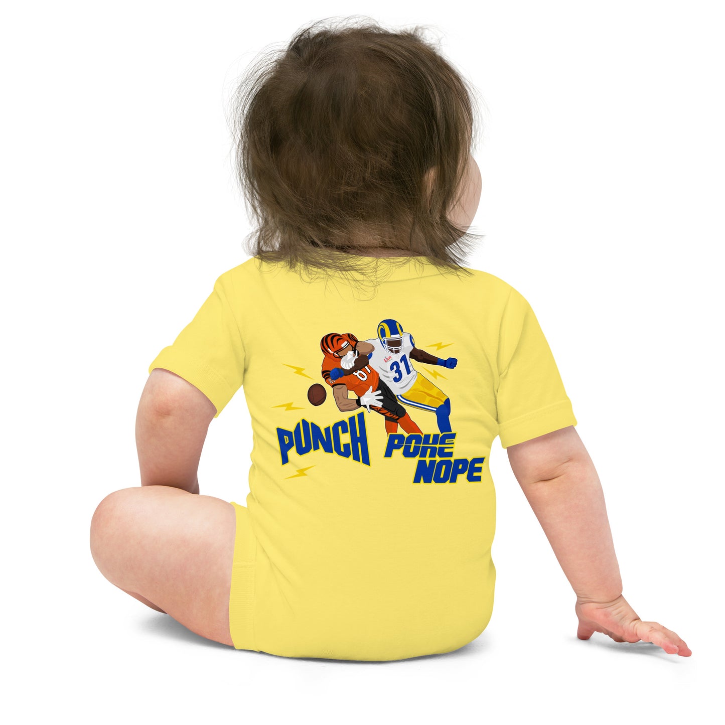 Punch Poke Nope LVI - Baby one piece