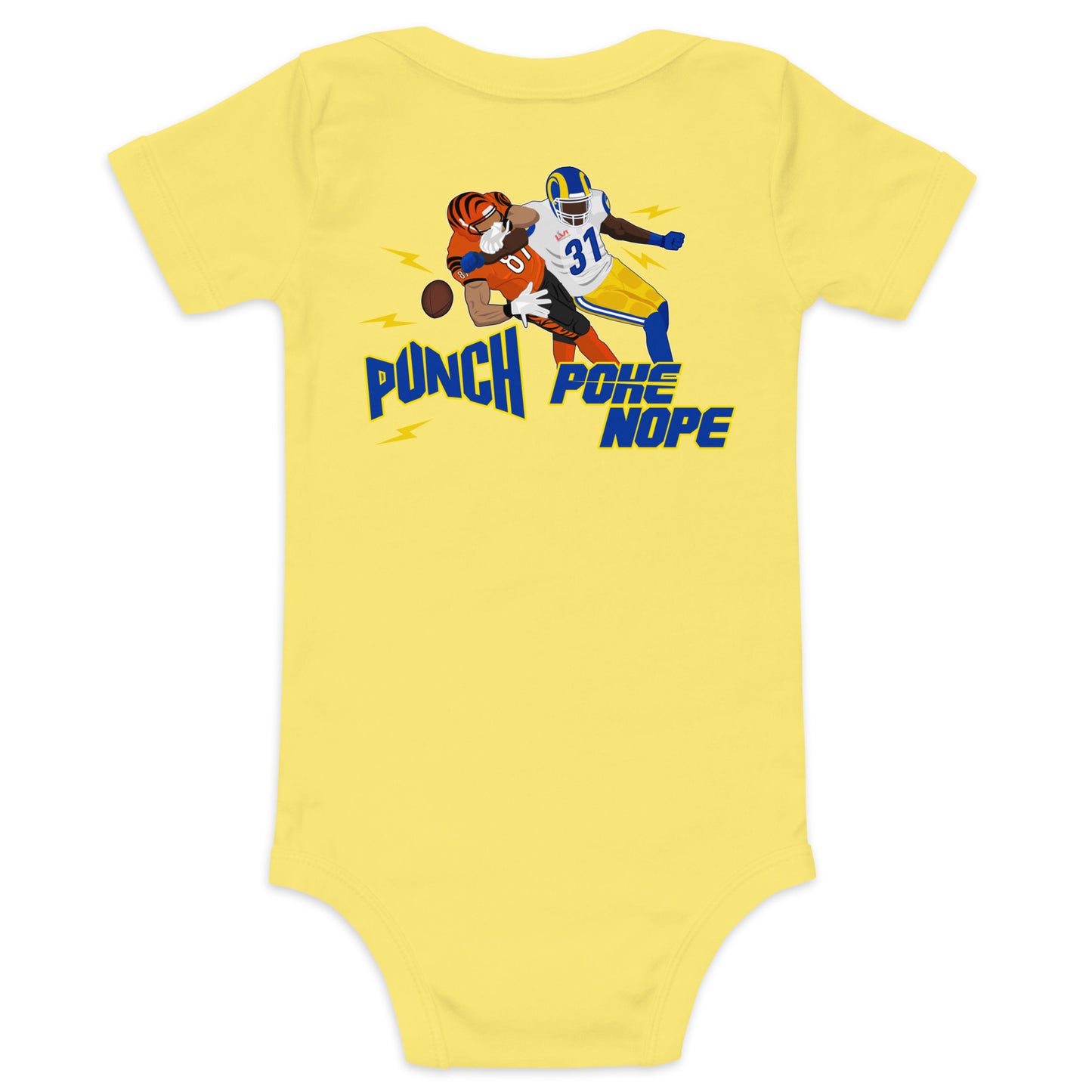 Punch Poke Nope LVI - Baby one piece