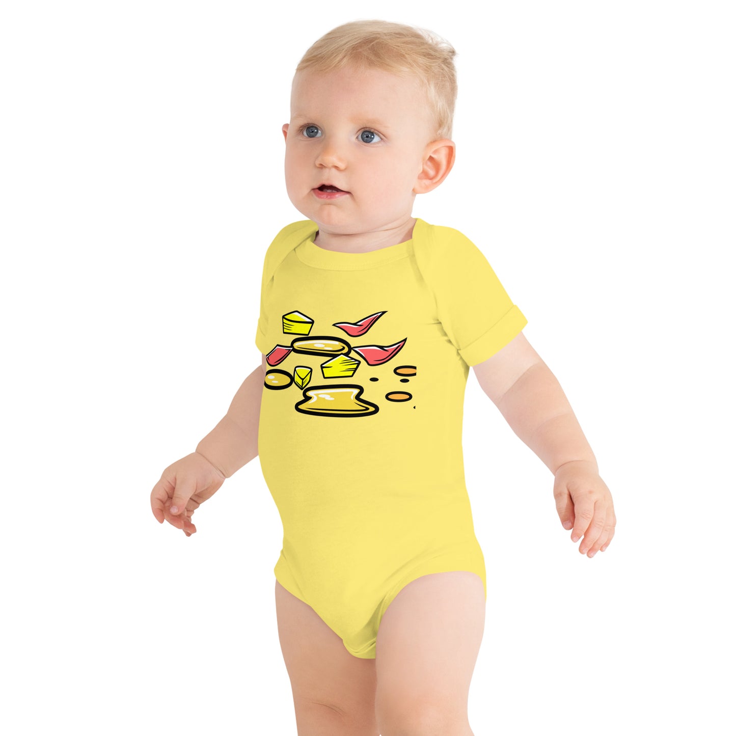 Hawaiian Crumbs Family Pizza - Baby one piece