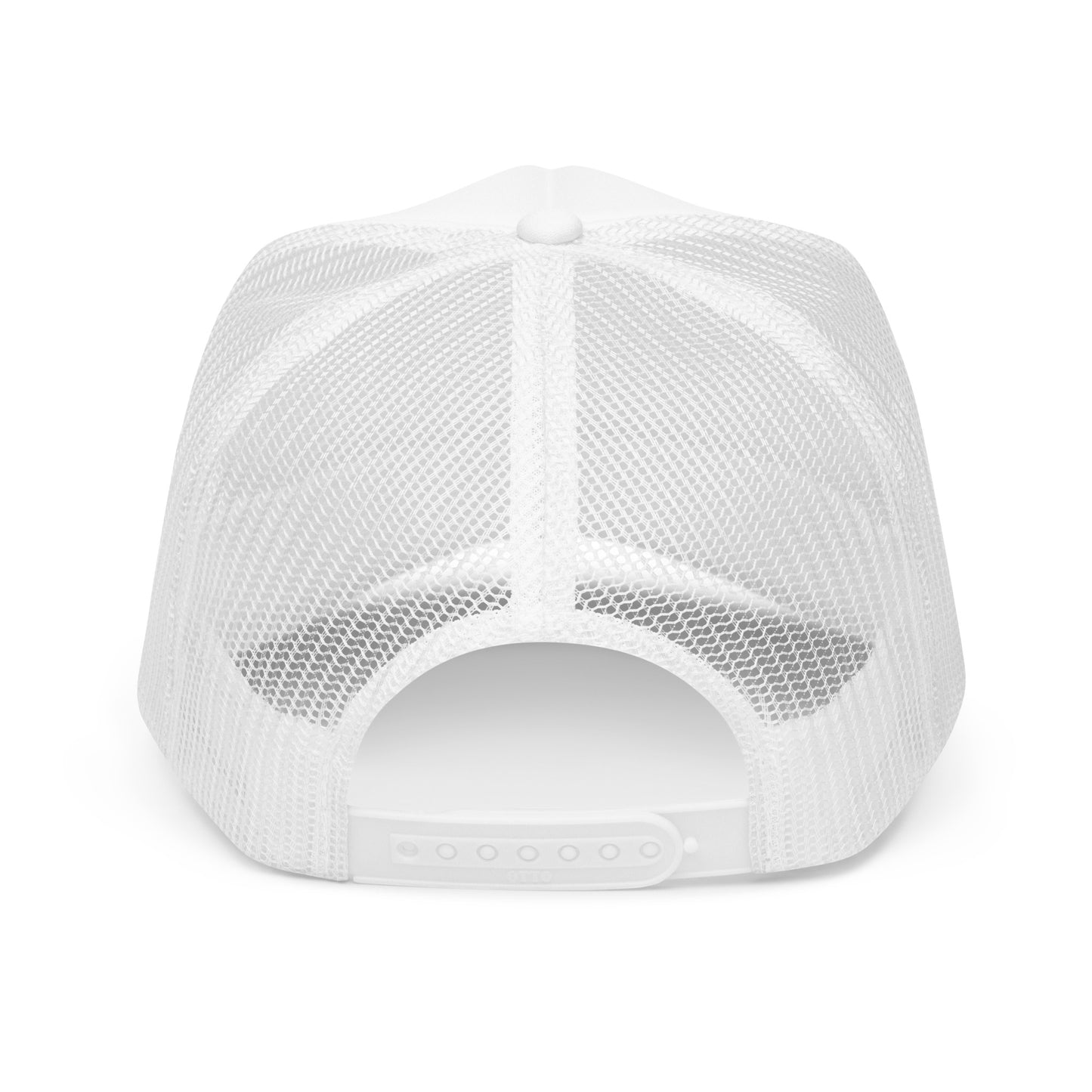 Fish Limp Flops - Red Bass Foam Trucker Hat