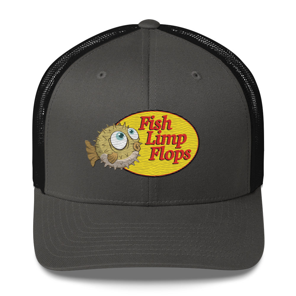 Fish Limp Flops - Puffer Trucker Cap