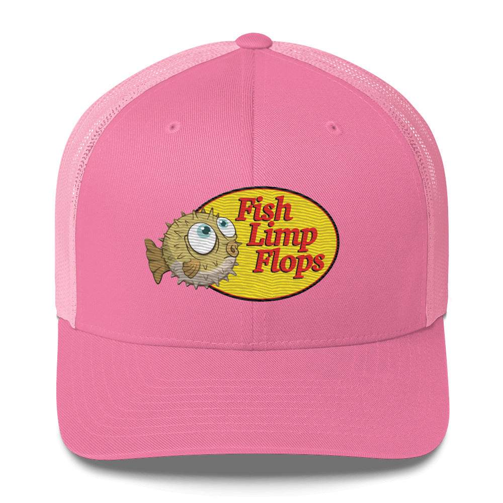 Fish Limp Flops - Puffer Trucker Cap