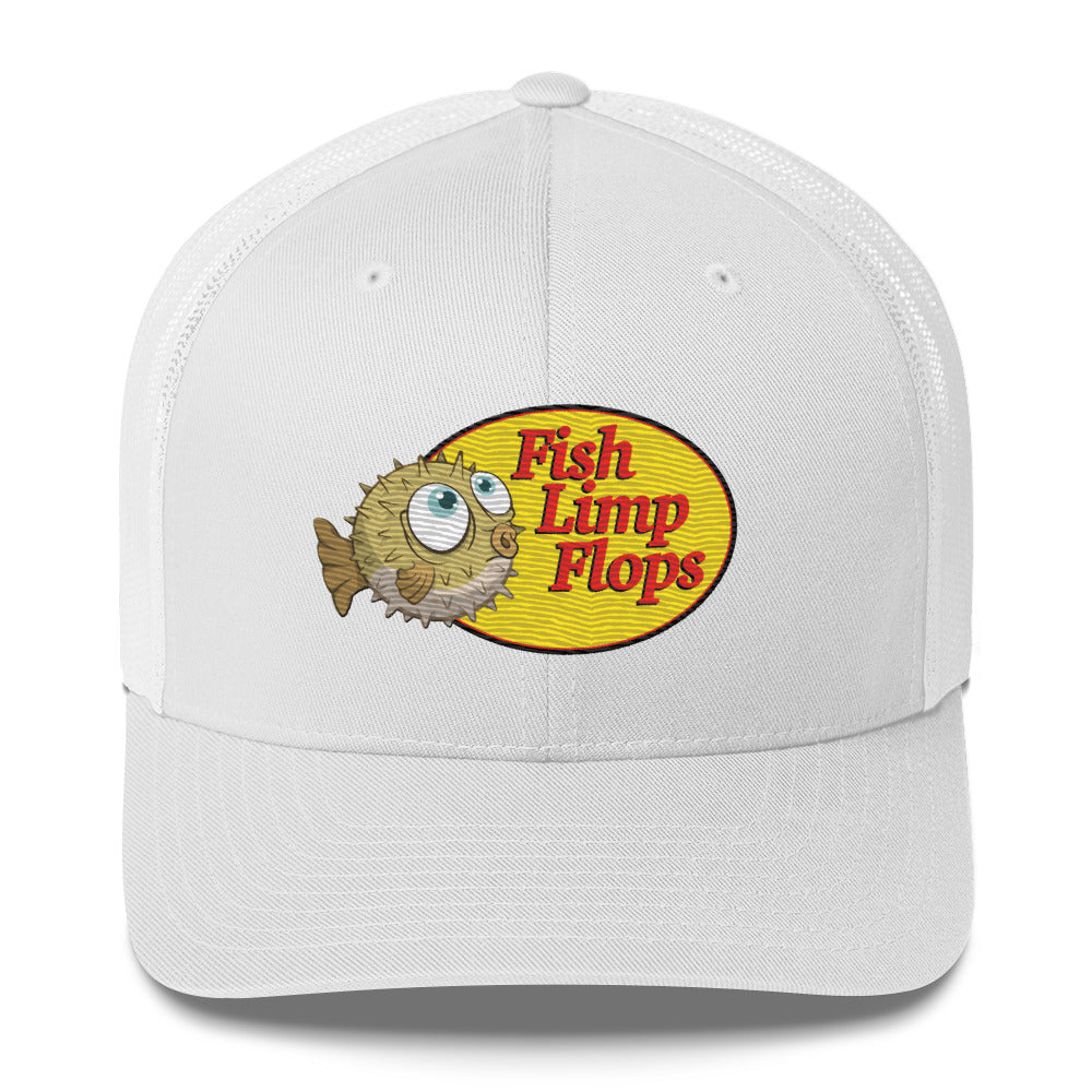 Fish Limp Flops - Puffer Trucker Cap