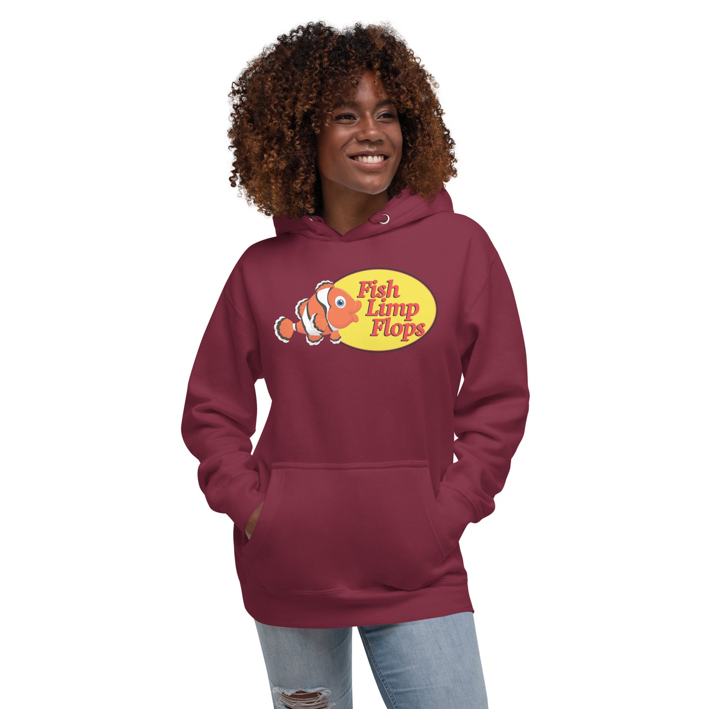 Fish Limp Flops - Nemo Unisex Thick Hoodie
