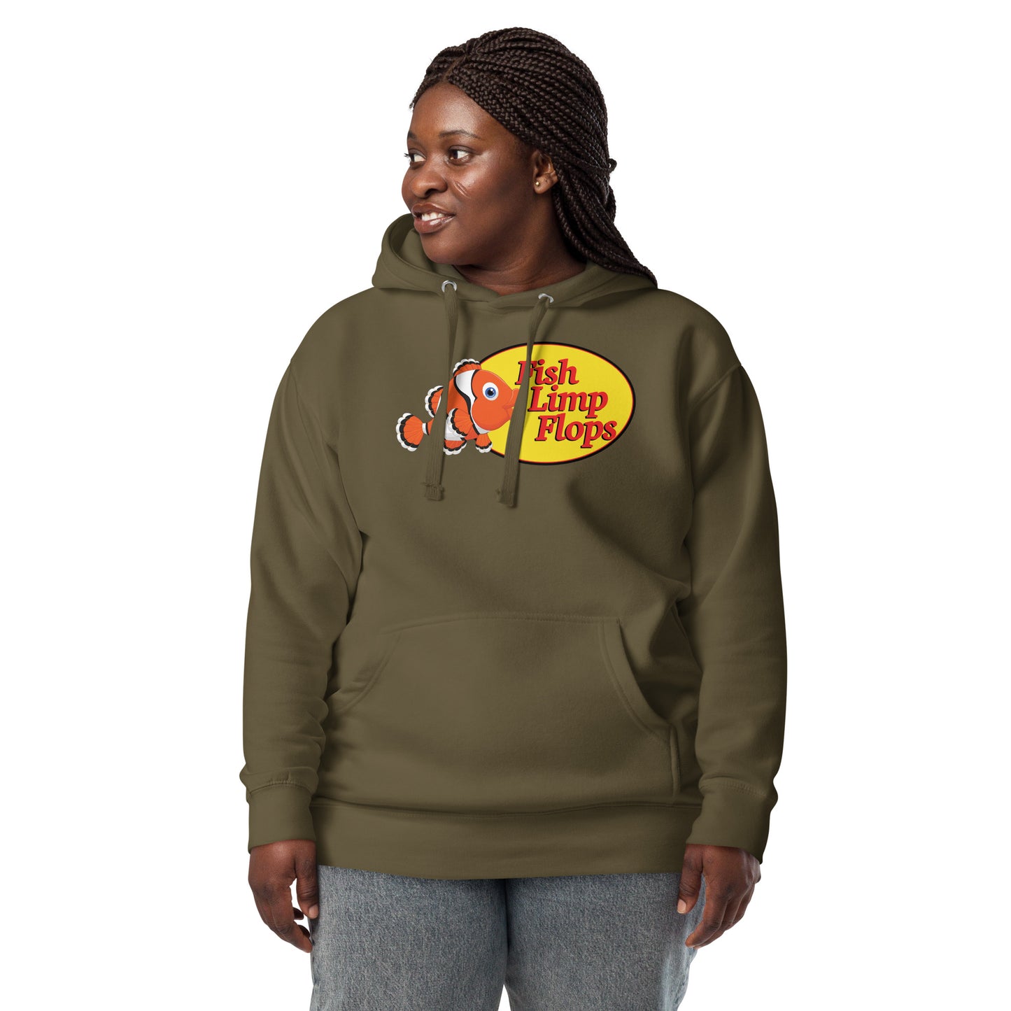 Fish Limp Flops - Nemo Unisex Thick Hoodie