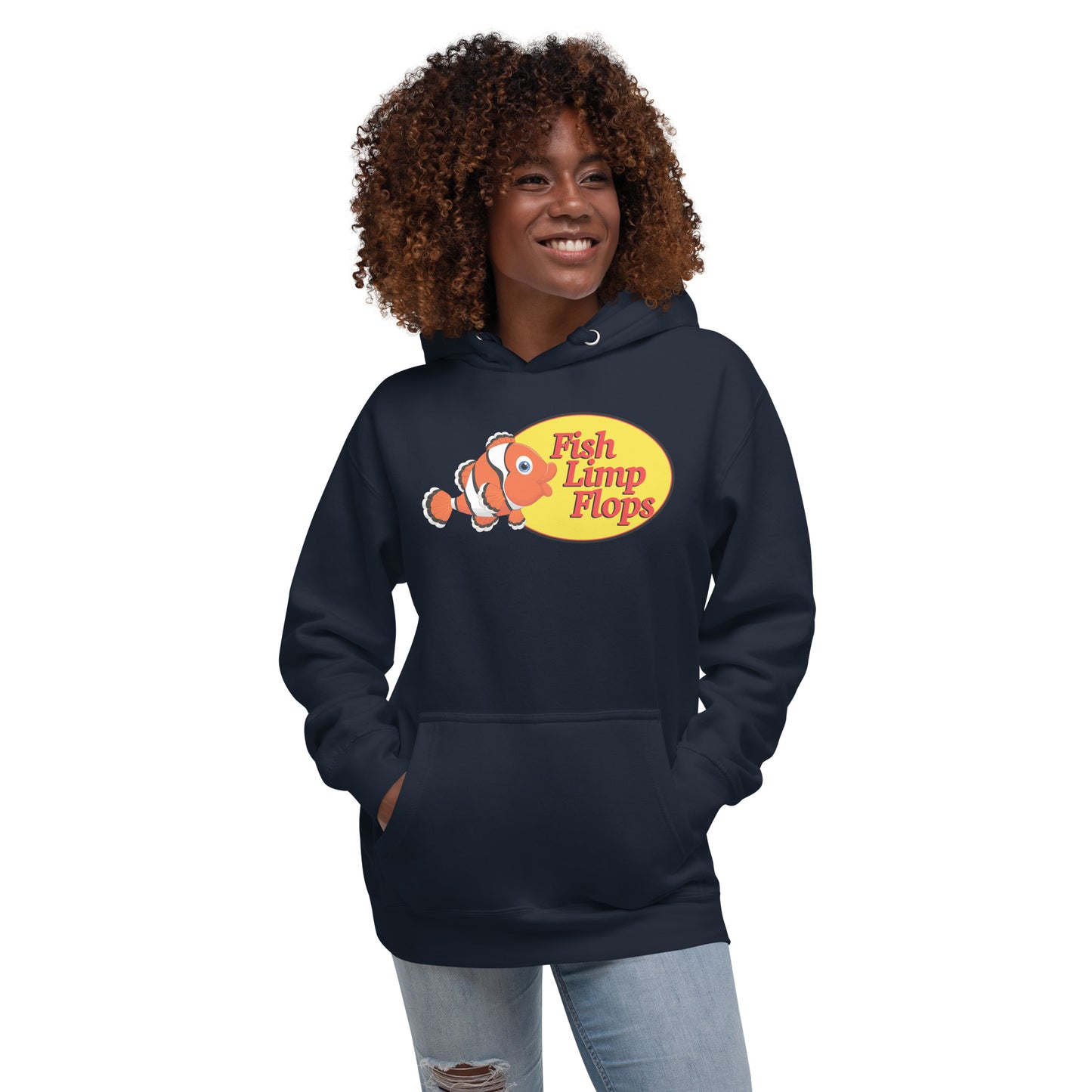 Fish Limp Flops - Nemo Unisex Thick Hoodie