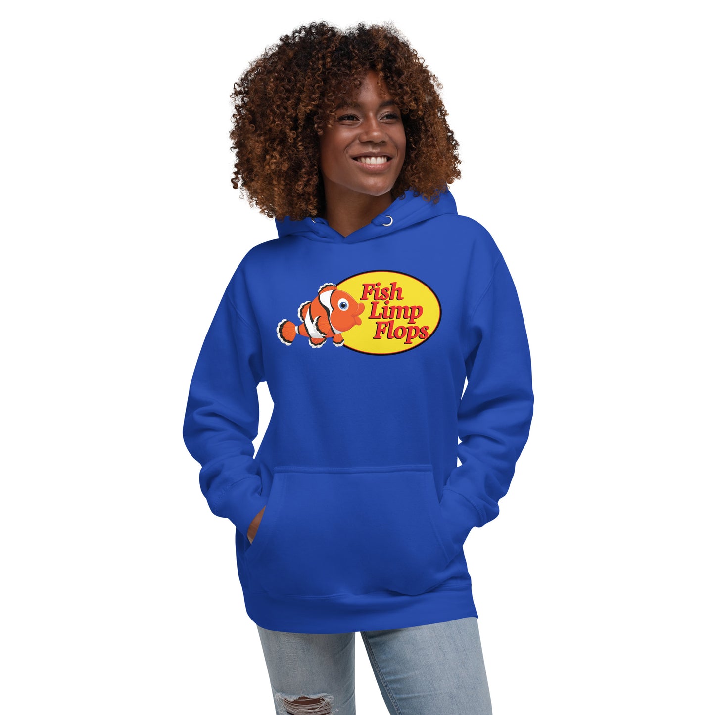Fish Limp Flops - Nemo Unisex Thick Hoodie