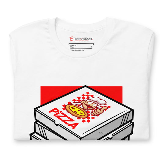 Box of 3 Pizza Family - Men's Unisex t-shirt