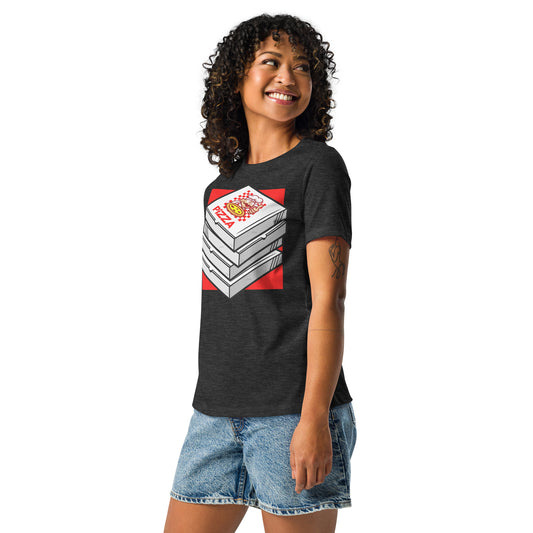 Box of 4 Pizza Family – Women's T-Shirt