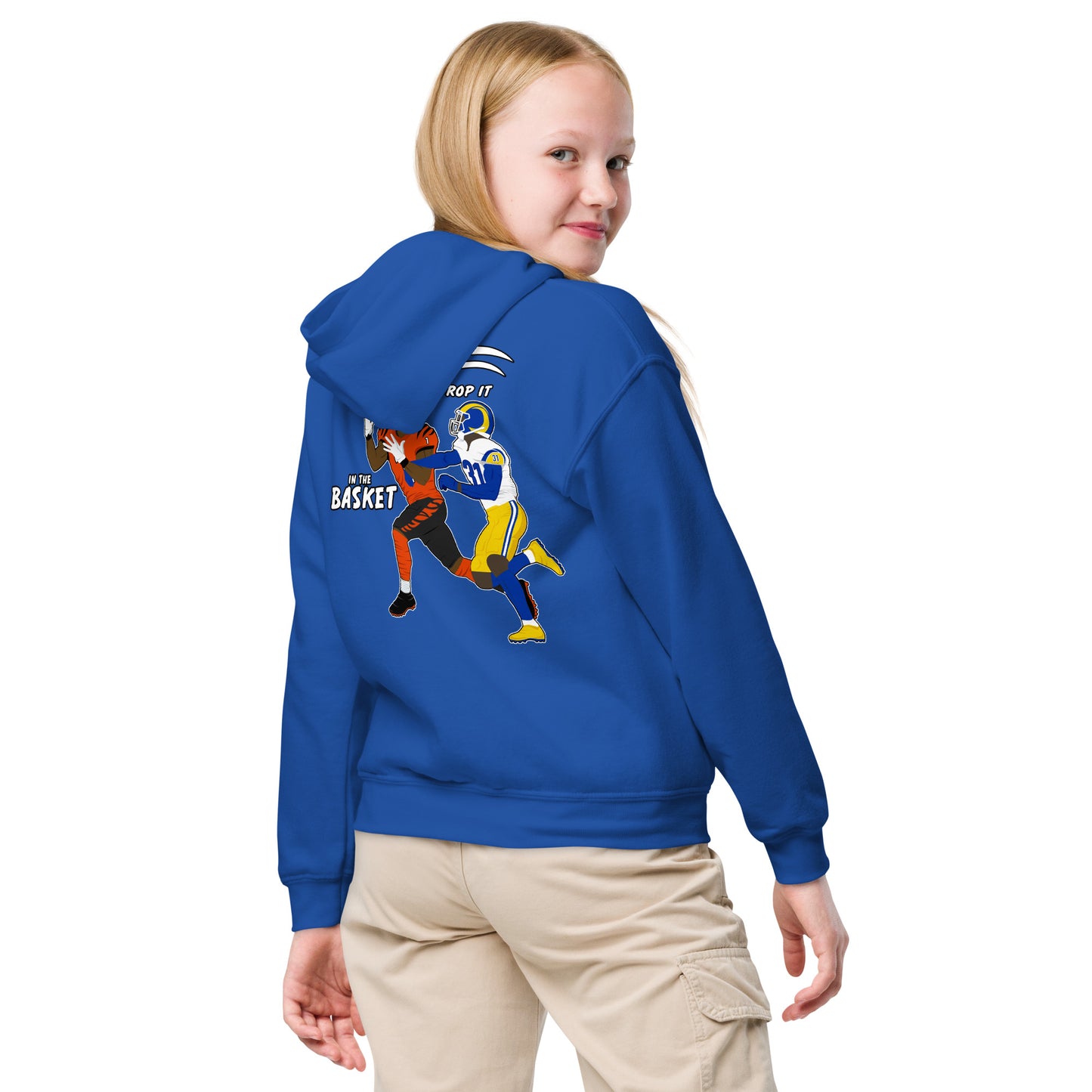 Joey Breezy In Action - Youth hoodie