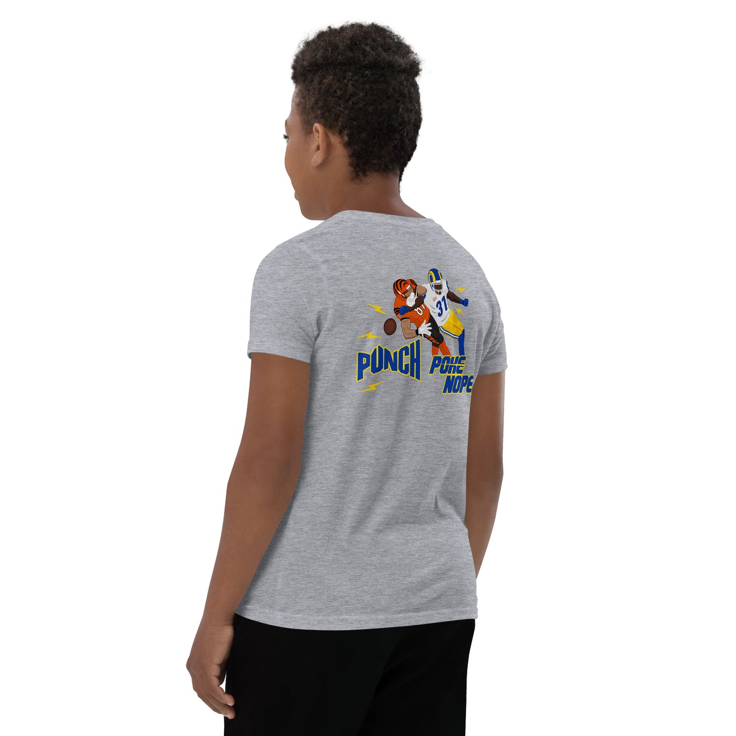 Punch Poke Nope LVI - Youth T-Shirt