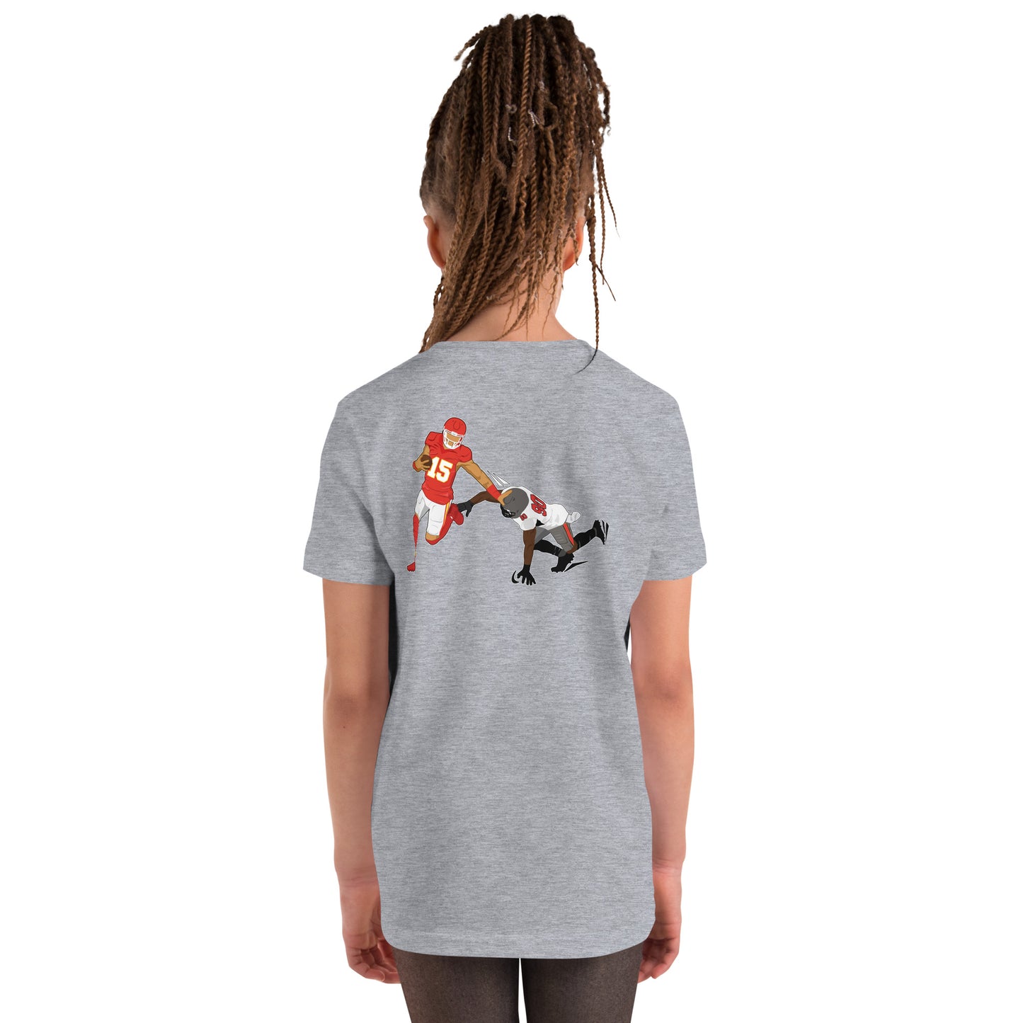 Quarterback Patty Attacks On The Run - Youth T-Shirt