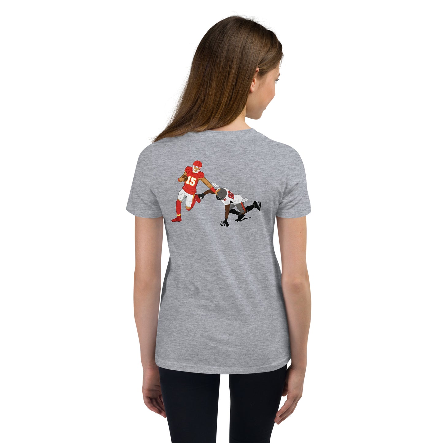Quarterback Patty Attacks On The Run - Youth T-Shirt