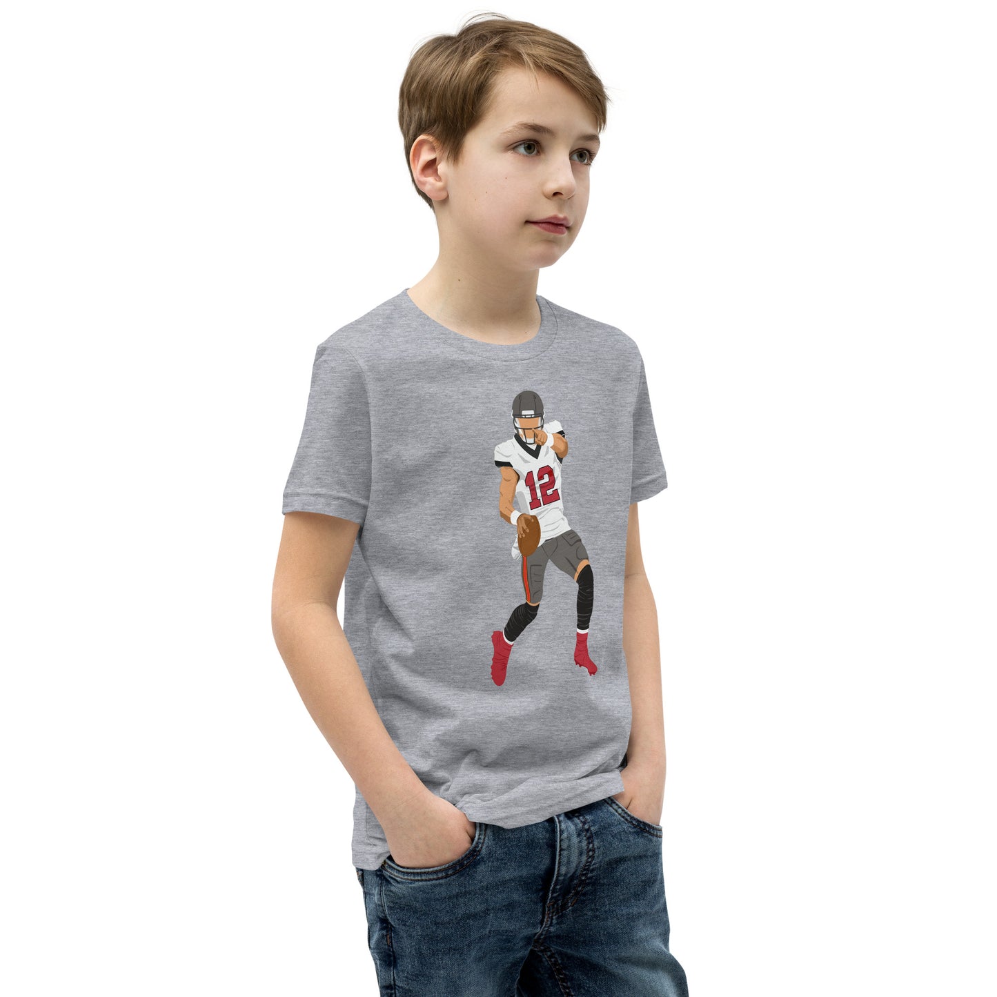 Quarterback In Action LIV - Youth T-Shirt