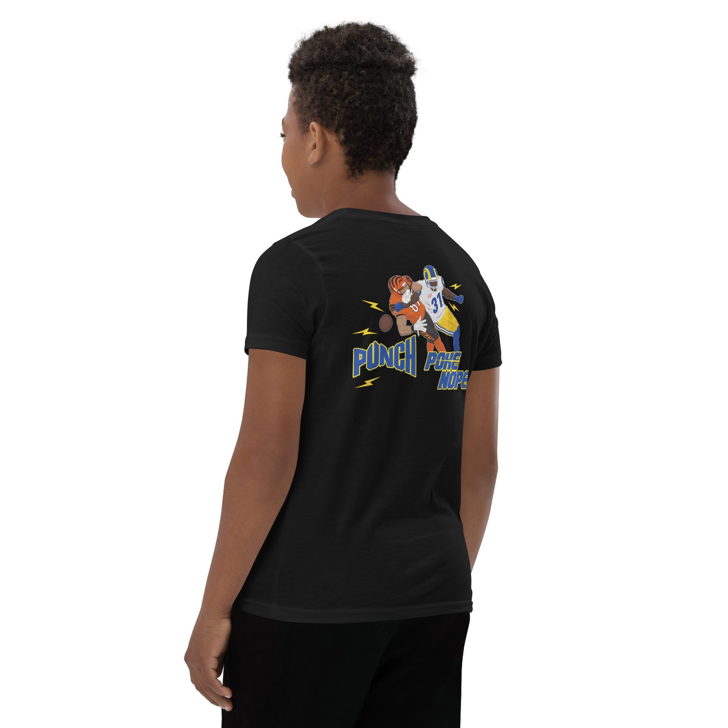 Punch Poke Nope LVI - Youth T-Shirt