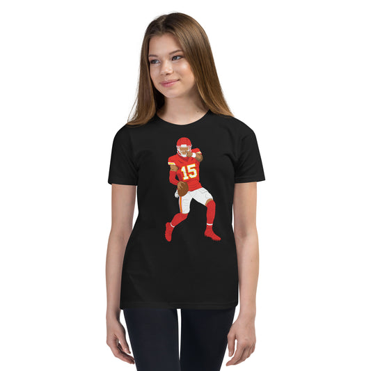 Quarterback Patty Attacks On The Run - Youth T-Shirt