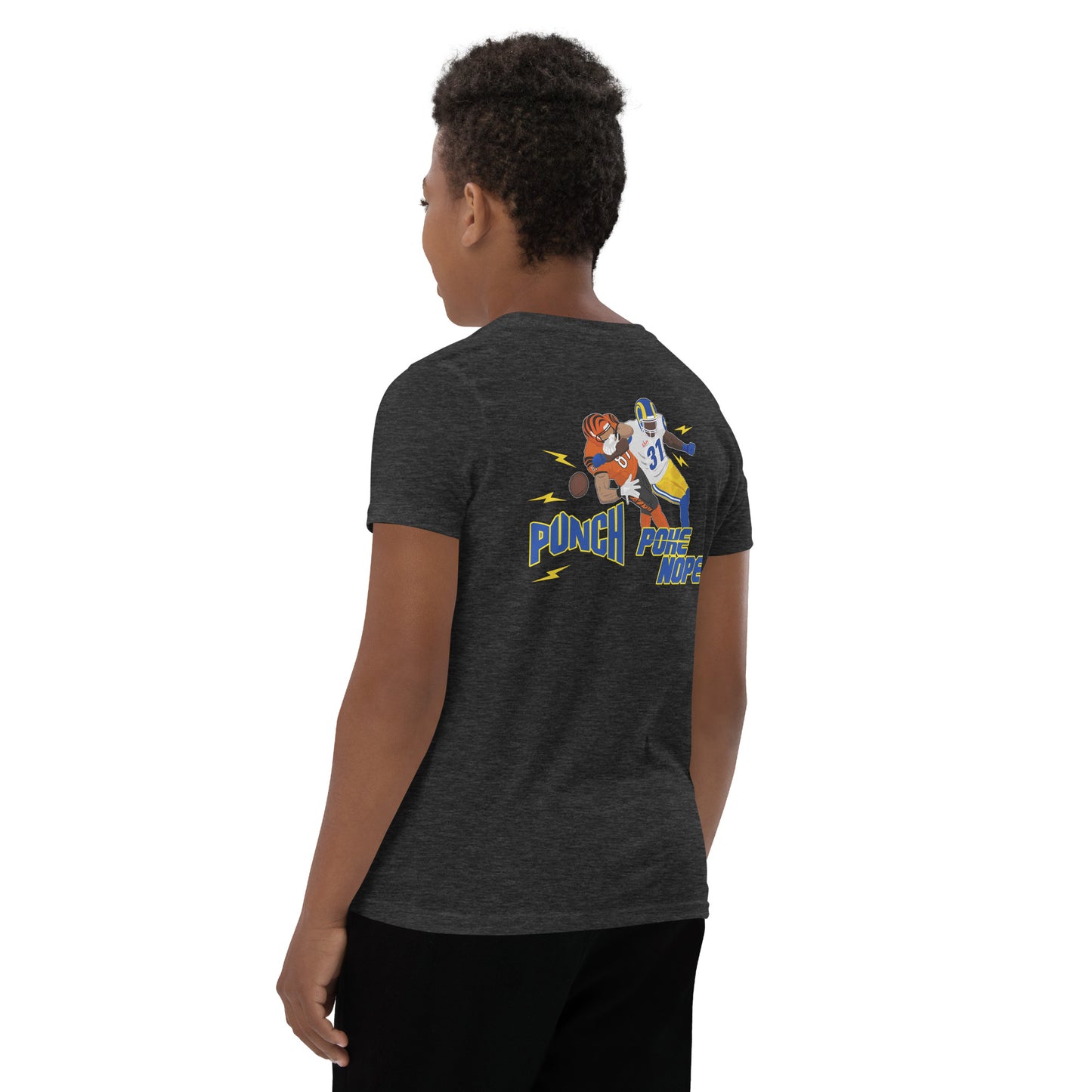 Punch Poke Nope LVI - Youth T-Shirt