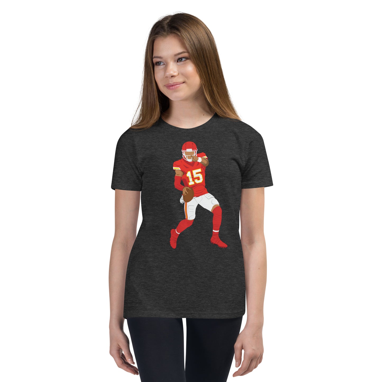Quarterback Patty Attacks On The Run - Youth T-Shirt