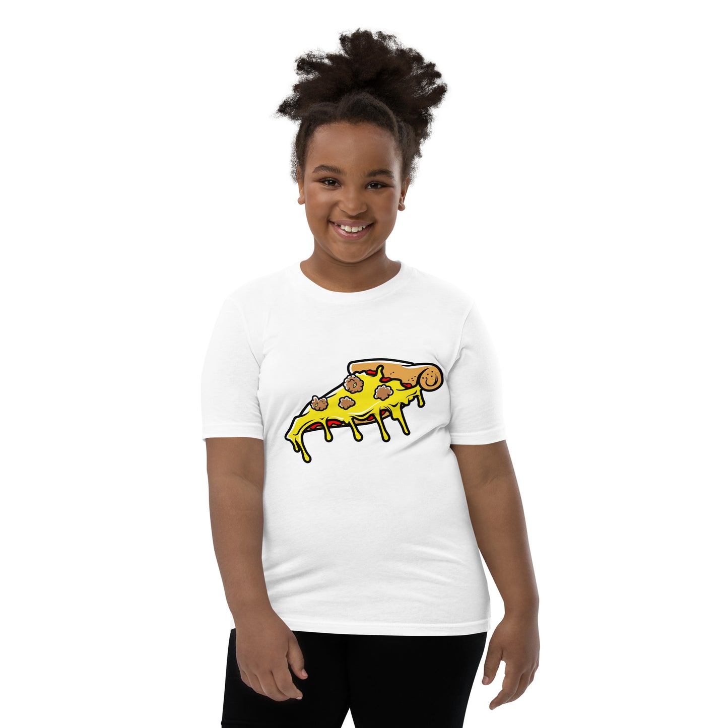 Sausage Slice Pizza Family – Youth T-Shirt